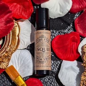 Esquie Perfume Oil Roller 10ML | Clair Obscur Expedition 33 Inspired Fragrance | Blue Kelp, Lotus Flower & Seafoam | Gamer Scent