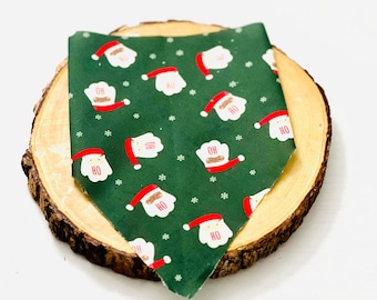 Christmas Pet Bandana/Dog Accessory/Santas Helper