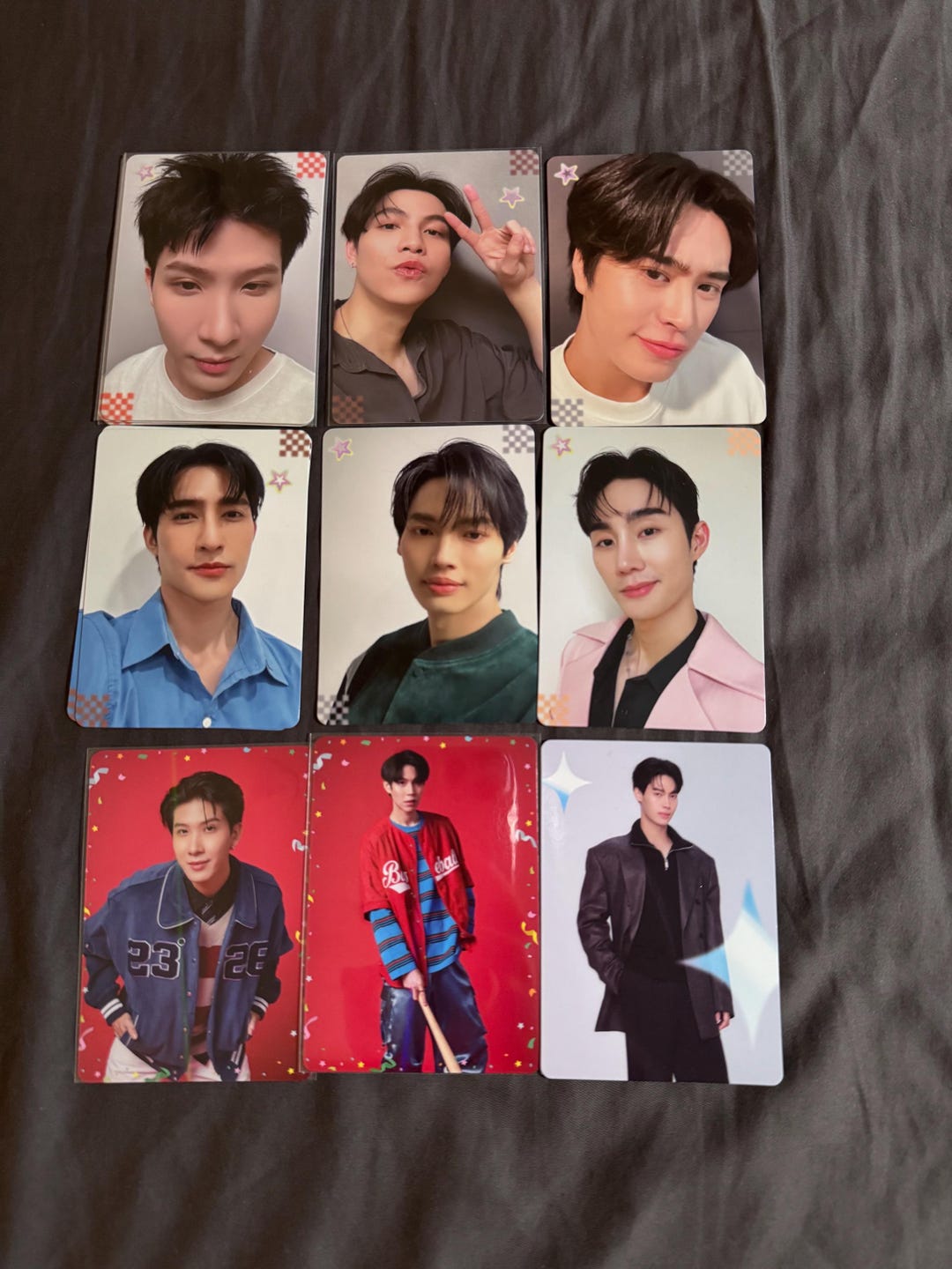 【 Ohm pawat 】GMMTV トレカ ランダムカード Gmm Gmmtv Collectible Selfie Random Card Photocard and Back to