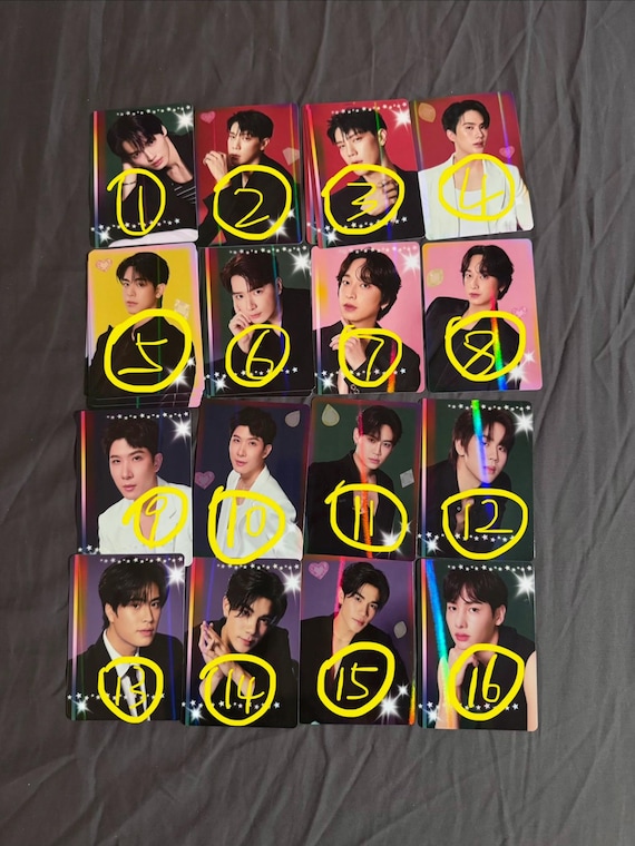 Gmm Gmmtv Back in Color Random Card - Etsy