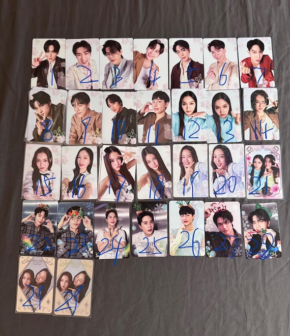 Gmm Gmmtv Random Collection Photocards Japan Ver - Etsy