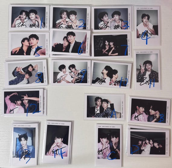 Revenged Love Series Official Polaroid Photocards | BL | Ziyu