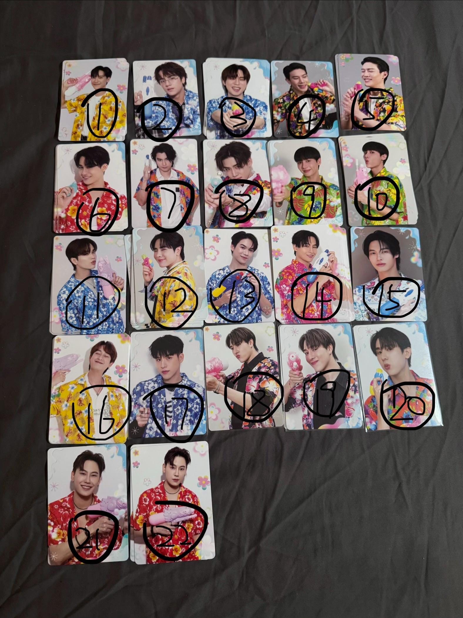 Gmm Gmmtv Songkran Photocards (TH Ver.) - Etsy