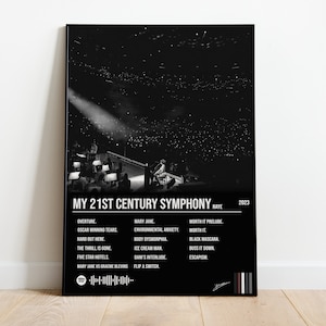 My 21st Century Symphony | RAYE | Wall Print | Album Cover Poster | Wall Decor | Bedroom Poster | 12&quot; x 18&quot;