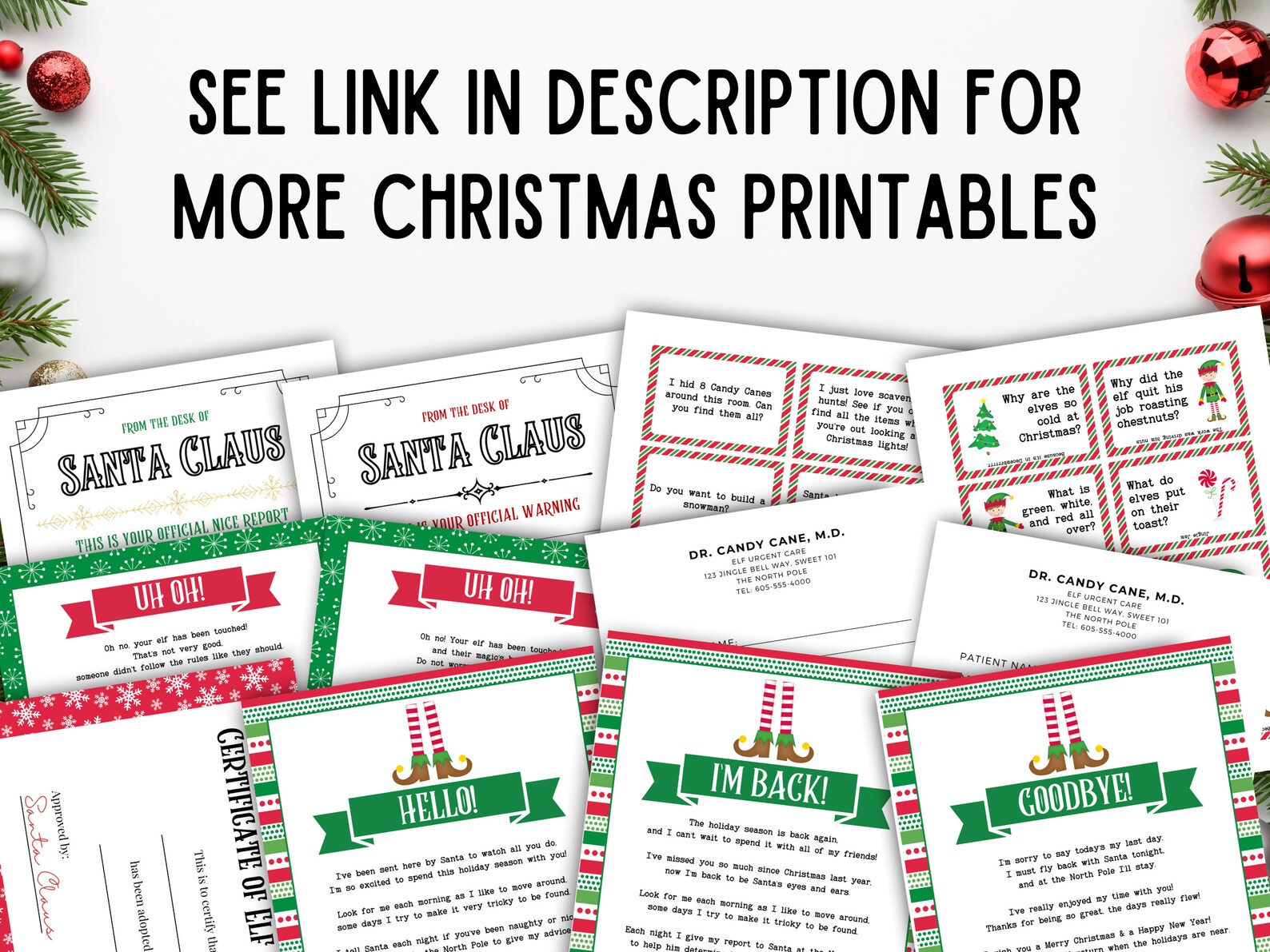 Christmas Jokes for Kids, Printable Lunchbox Jokes, Advent Calendar ...