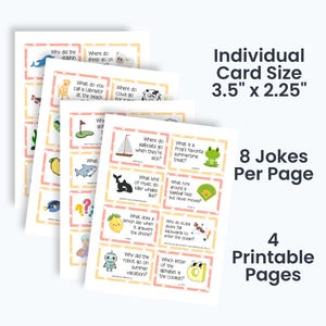 Summer Jokes Lunchbox Notes for Kids, Lunch Box Jokes, Kids Lunch Notes Printable image 5