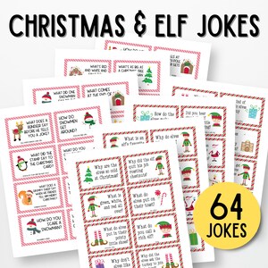 Christmas Joke Cards, Christmas Cracker Jokes, Elf Jokes, Advent ...