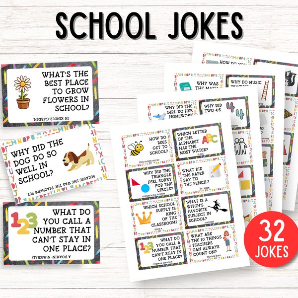 Back to School Lunch Notes, Kids Lunchbox Jokes, Lunchbox Notes Back to School, Lunch Box Notes for Kids Printable, Lunch Box Jokes for Kids