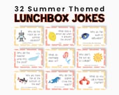 Summer Jokes Lunchbox Notes for Kids: Fun Printable Cards (PDF Download)