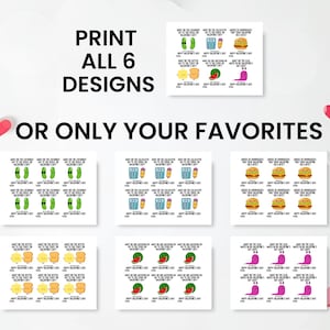 Joke Valentines Day Cards Printable, Kids Valentines Day Jokes Cards, Funny Valentines Cards, Valentine's Day Printable Tags immagine 3
