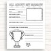 All About My Mamaw Printable, Grandma Questionnaire, Mothers Day ...