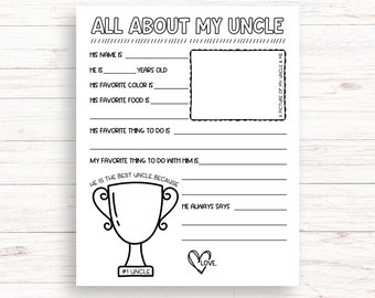 All About My Uncle Printable Fathers - Il 340x270.6013464581 Hfiv 