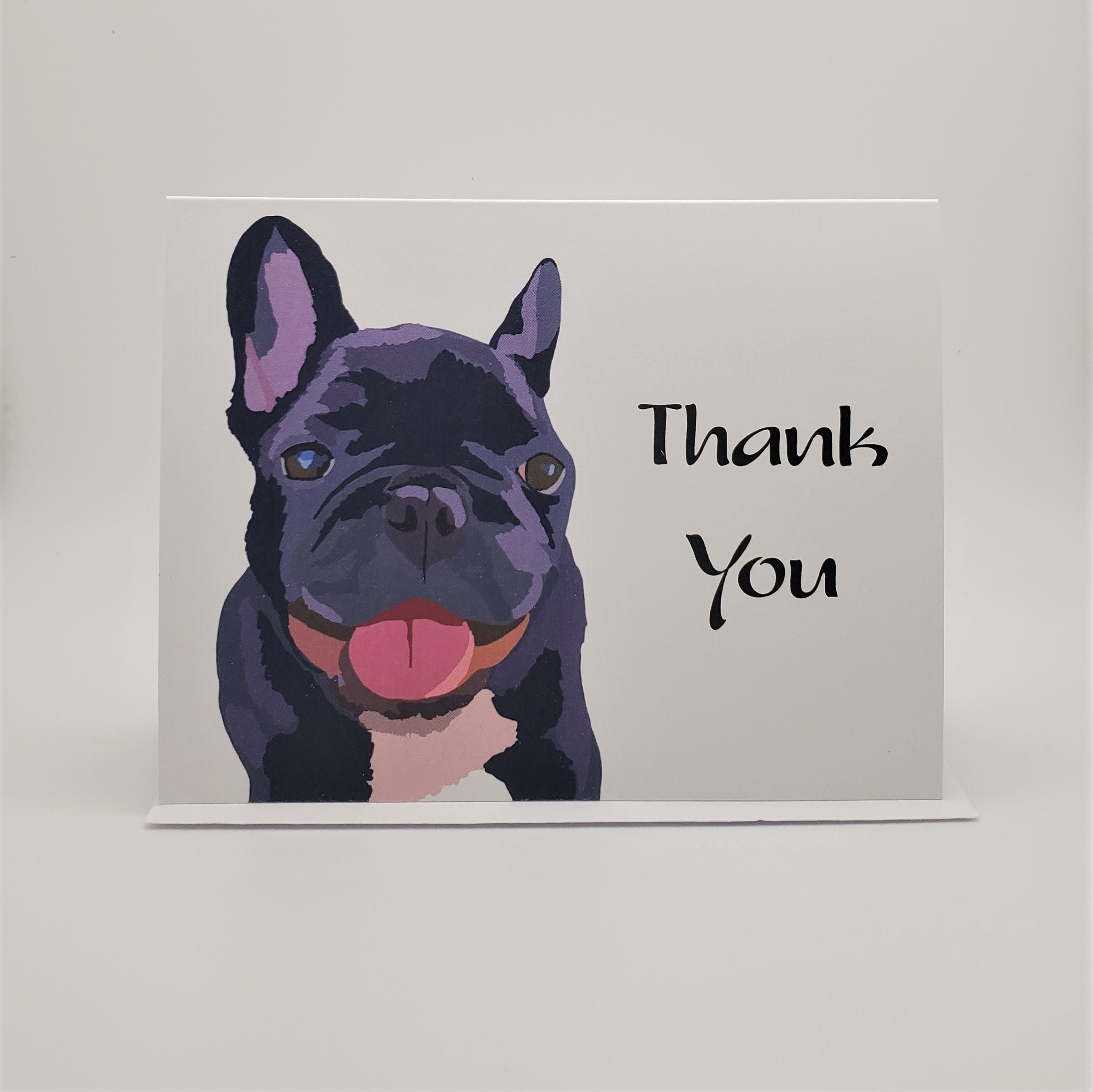 Mix of French Bulldog Thank You Cards Pack of 3 or 6 - Etsy