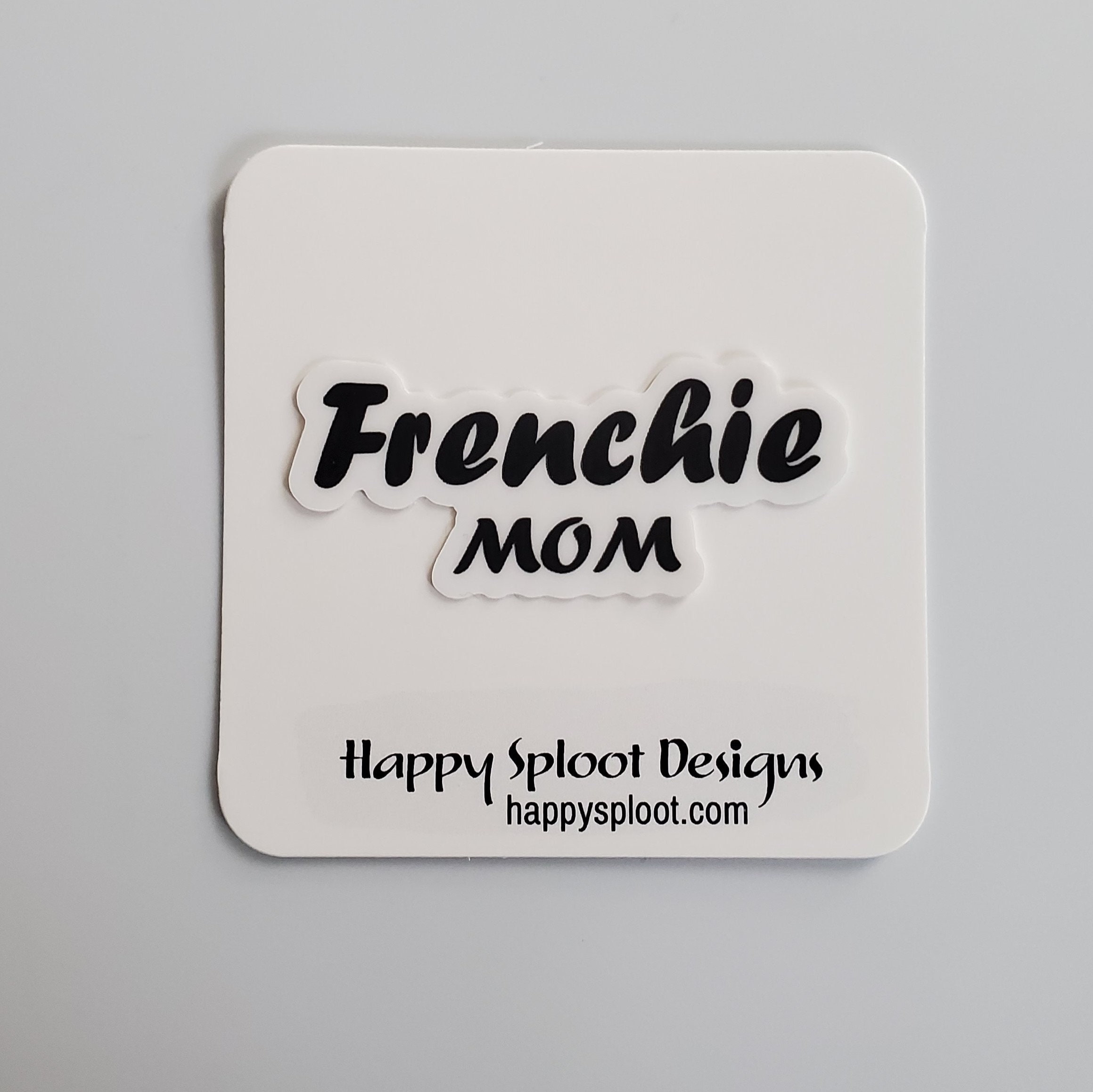French Bulldog Sticker, Die Cut Vinyl, Frenchie, Water Bottle, Laptop ...