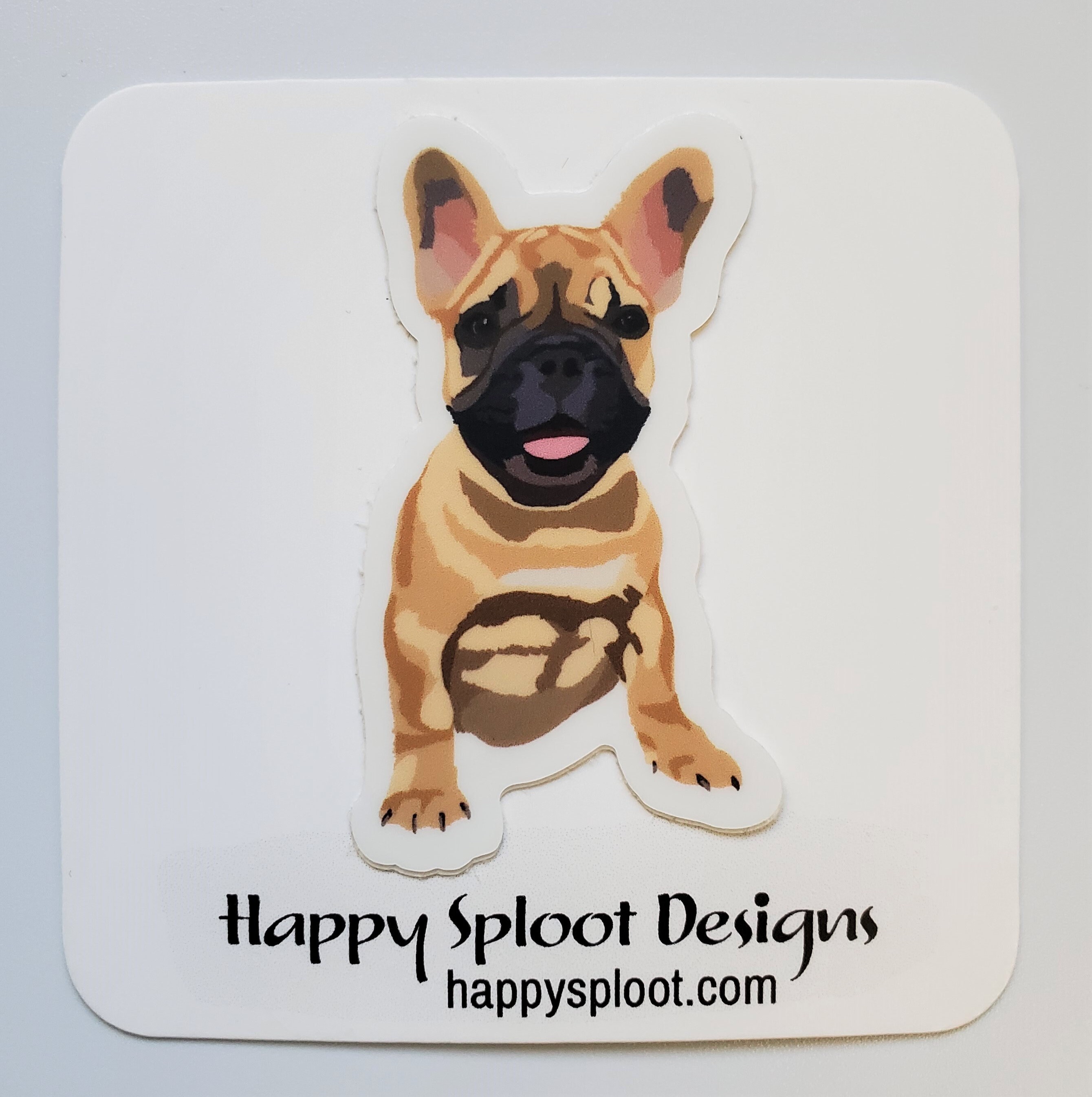 French Bulldog Congrats on Graduation Card, Tan Black Frenchie Dog Gift ...