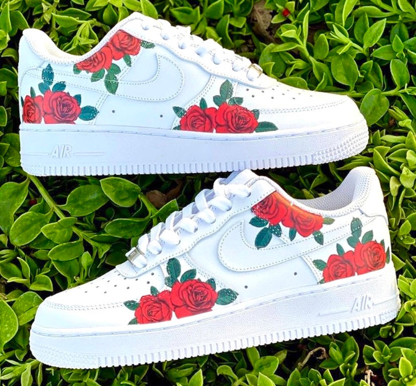 Custom Colored Air Force 1 Drip Swooshes – Shoe Fury