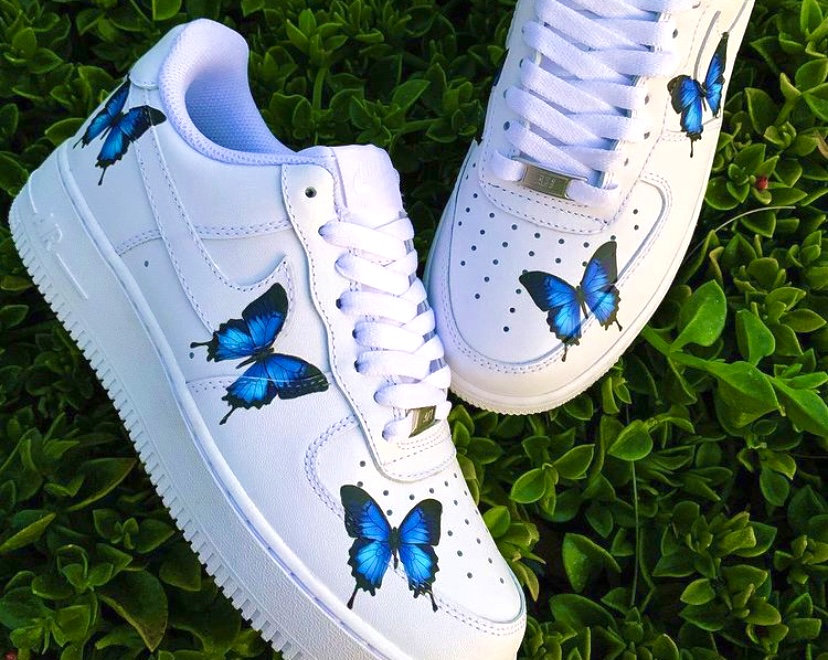 white butterfly air forces