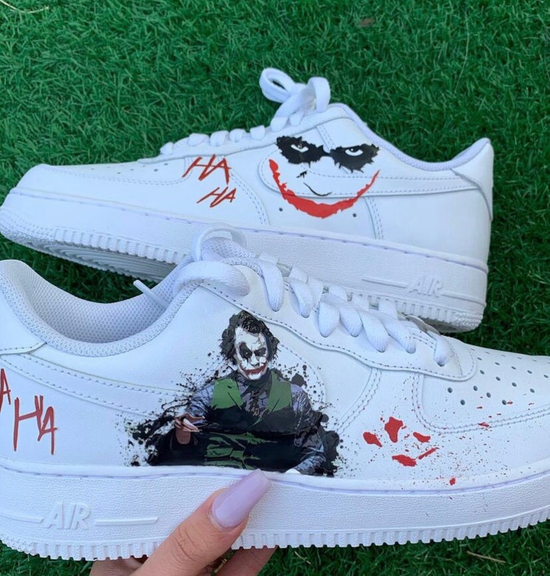 custom air force 1 joker