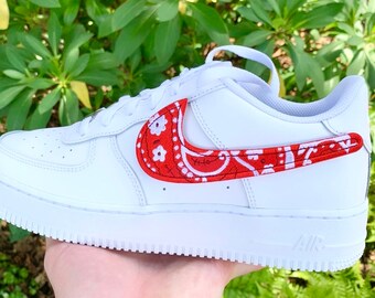 red bandana air force 1