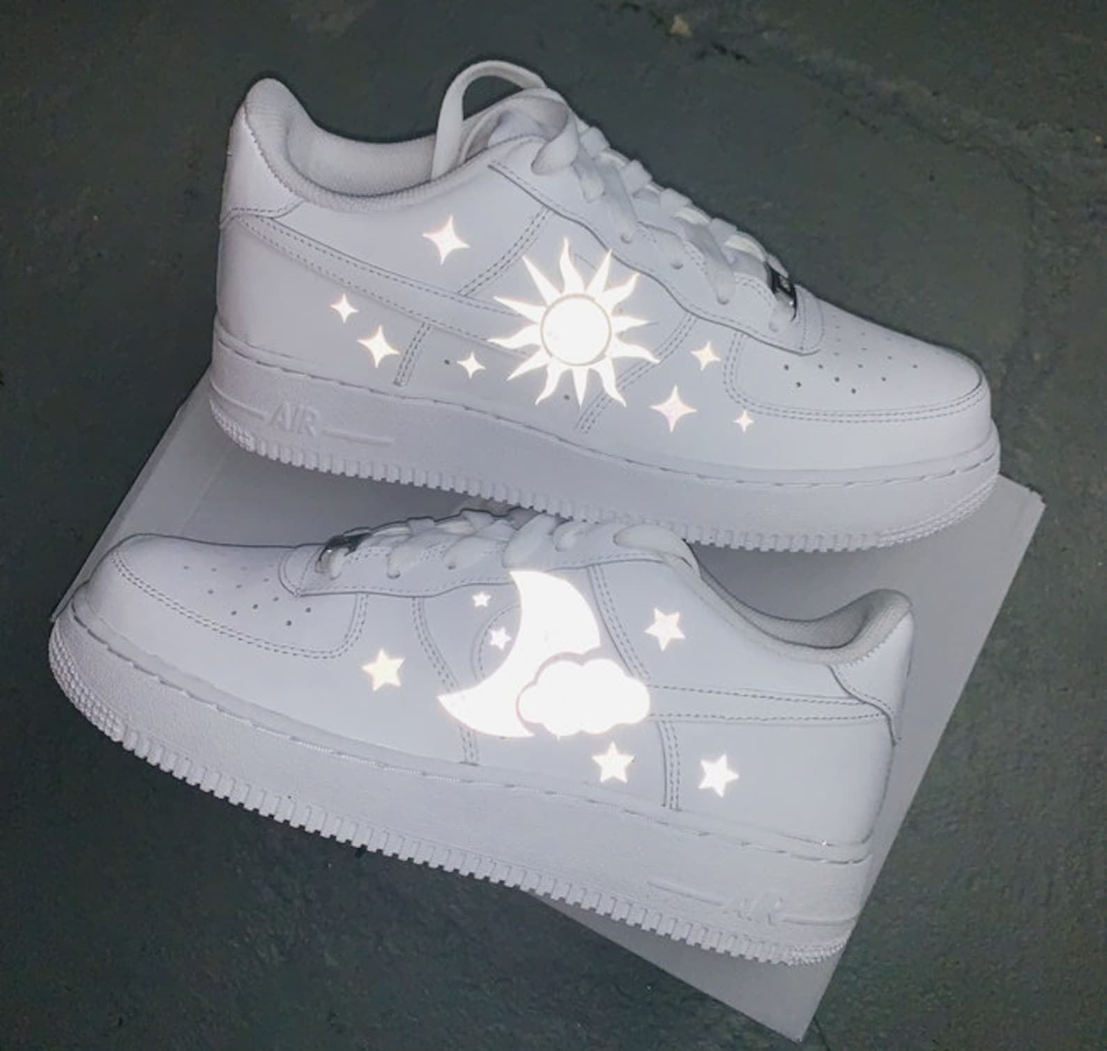 air force 1s with stars