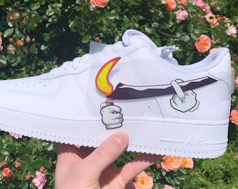 JPMG BLUNTS CUSTOM AIR FORCE 1 LOW WHITE