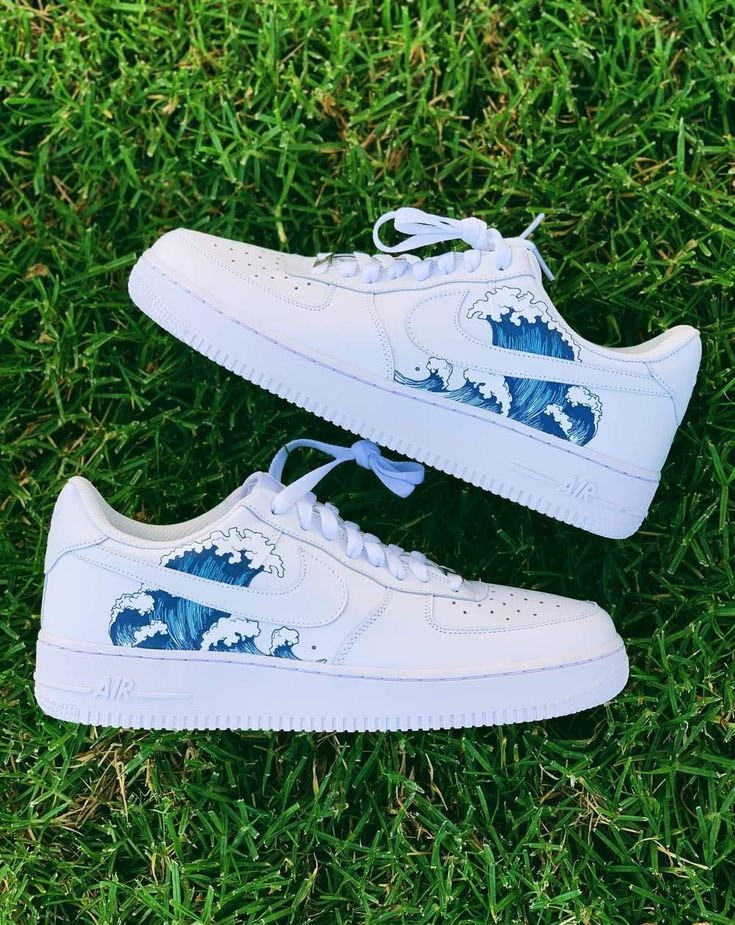 Nike air force 1 ocean waves discount