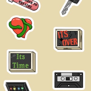 Project 863 - sticker sheets
