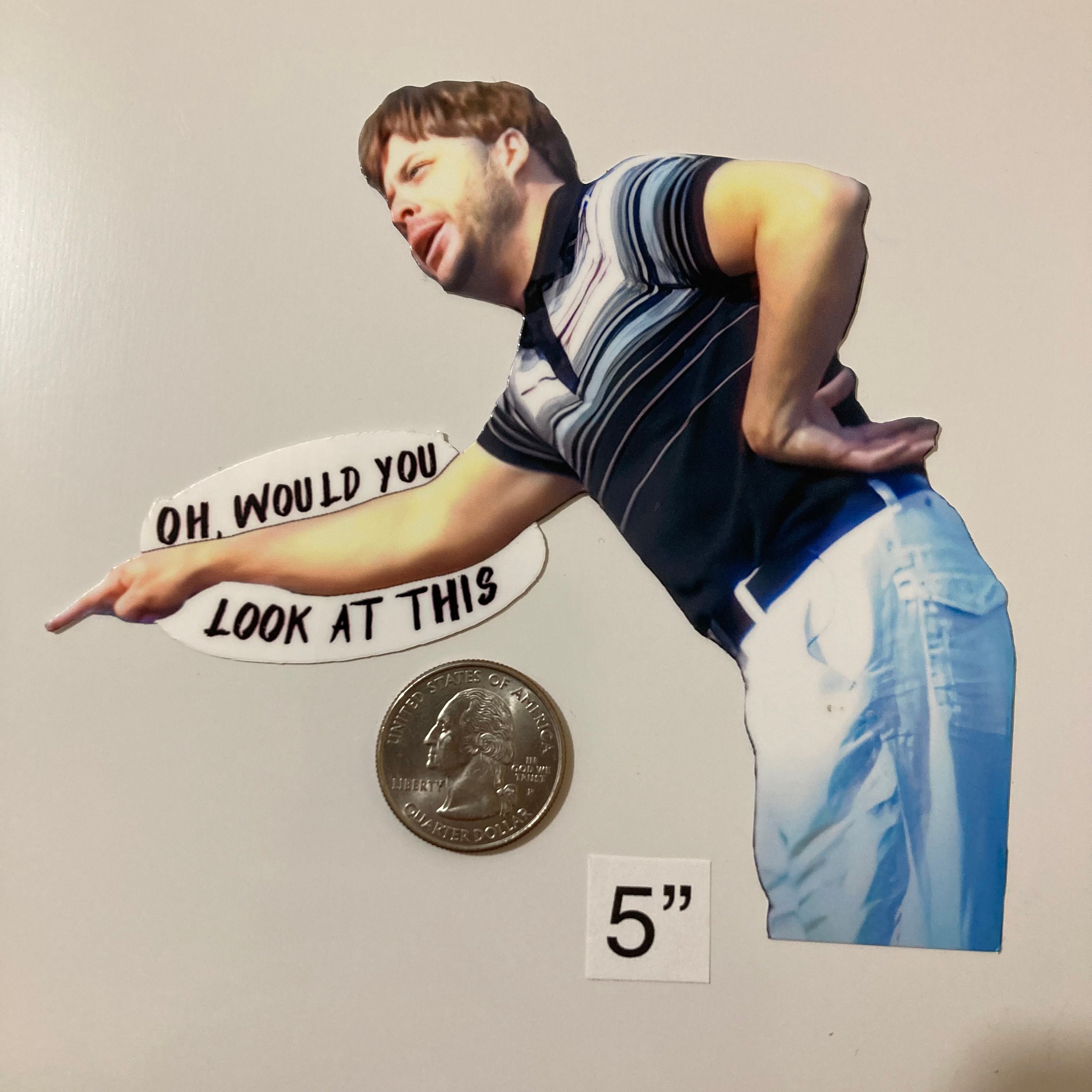 Sticker Ed Bassmaster Oh Would You Look at This Look at It Sir Vinyl