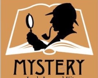 Mystery Junk Journal Kit: 100+ Pieces & Notebook