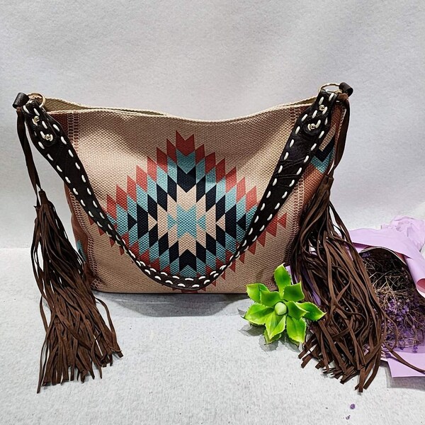 Boho Shoulder Bag Etsy