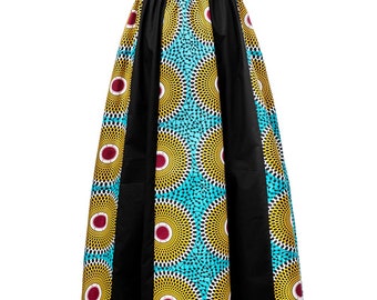 Jupe longue Maxi africaine Jupe africaine Dashiki Jupe longue africaine Jupe longue imprimée africaine Jupe longue de style africain Jupe femme africaine Wax