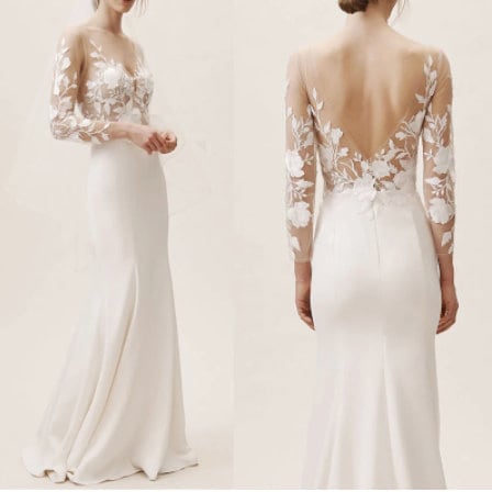 Ivory Floral Applique for Bridal, Wedding, Party, Dance, Costume ...