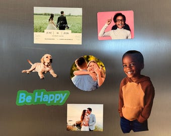 Custom Photo/Text Magnets, Personalized Magnets, Pet Magnets, Wedding Magnets, Business Logo Magnetics, Promotional Magnets