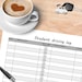 Detailed Student Driving Log Digital PDF Printable Black &amp; White - Etsy