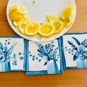 Delft Blue Canvas Paintings