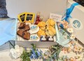 Luxury Organic Afternoon Tea & Brownie Gift Box | Cream Tea Hamper | Fresh Scones | Handmade Brownies | Birthday Gift | Personalised