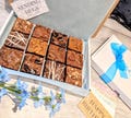 Luxury Personalised Loaded Brownies letterbox Gift: Triple Chocolate, Birthday, Thank You, Christmas