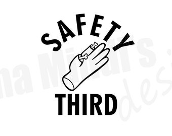 Safety Third SVG & PNG