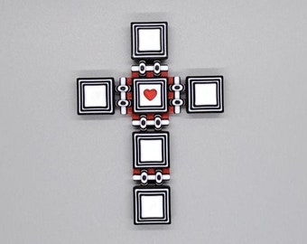 10+ Piece Cross Fidget Toy, Sunday School Toy, Fidget Cross 3D Printed, Fidget Toy, Christian Cross, Cross Toy, Pocket Cross