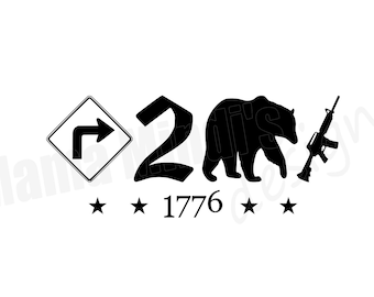 Right To Bear Arms SVG, DXF & PNGs