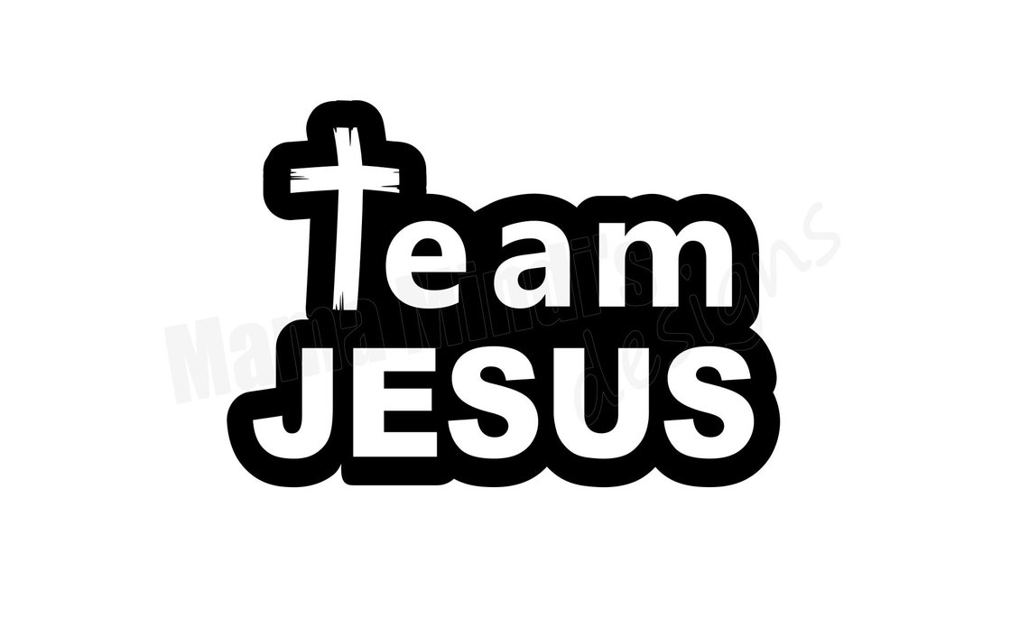 Team Jesus SVG &amp; PNG - Etsy
