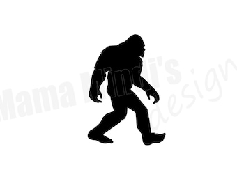 Sasquatch / Bog Foot SVG & PNG