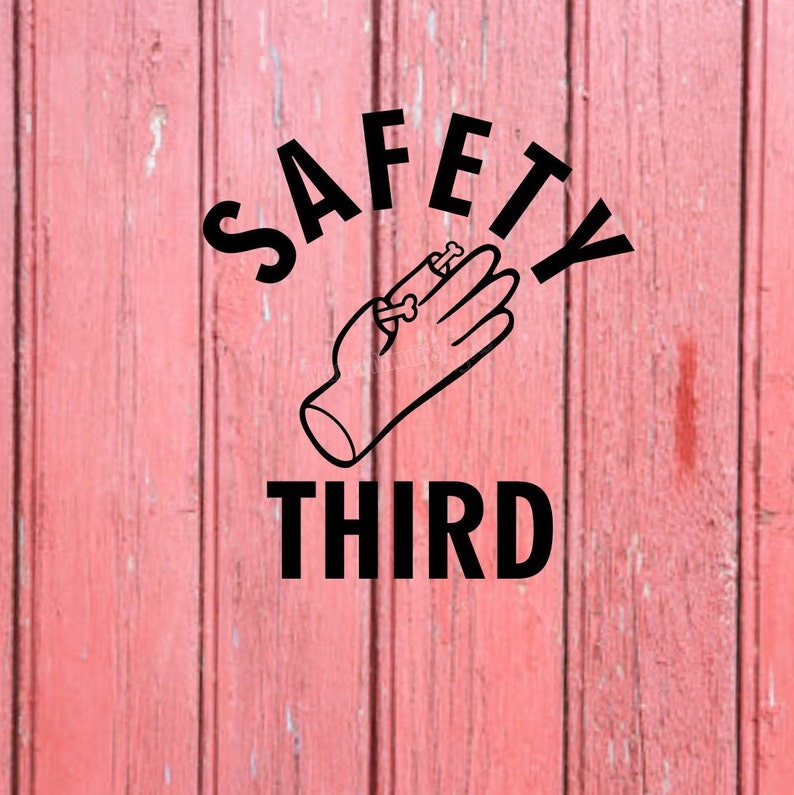 Safety Third SVG & PNG Etsy UK