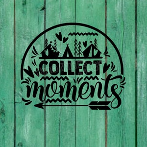 Collect Moments SVG, DXF & PNG