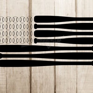 American Baseball Flag SVG & PNGs