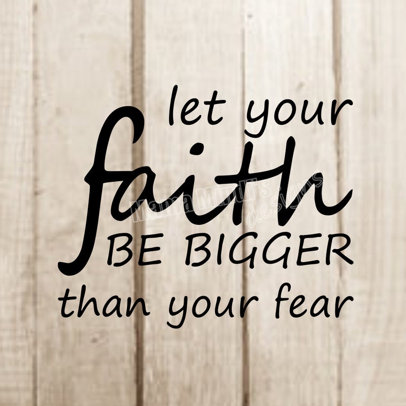 Let Your Faith - Etsy