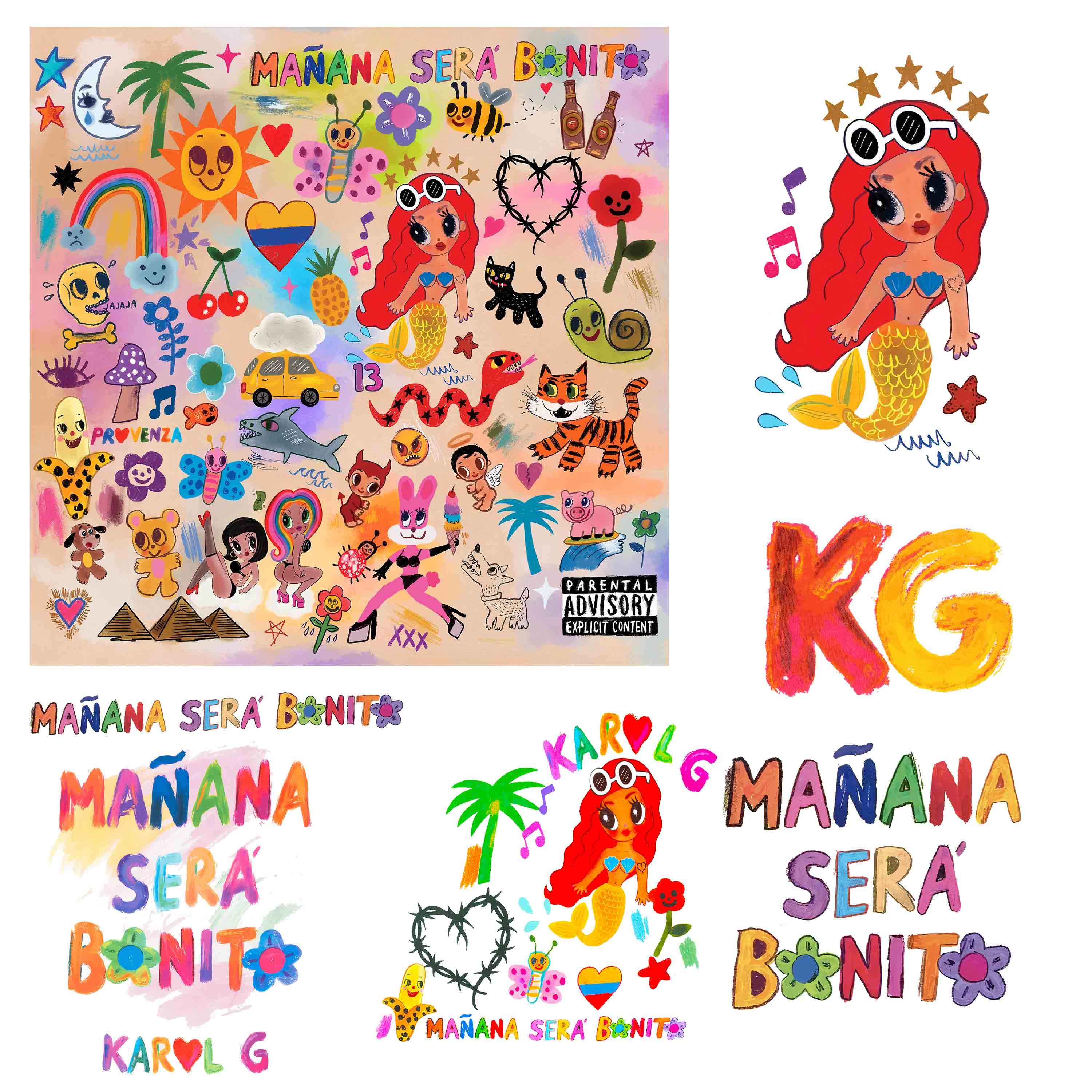 Karol G Manana Sera Bonito Album Cover POSTER Lost 56 OFF