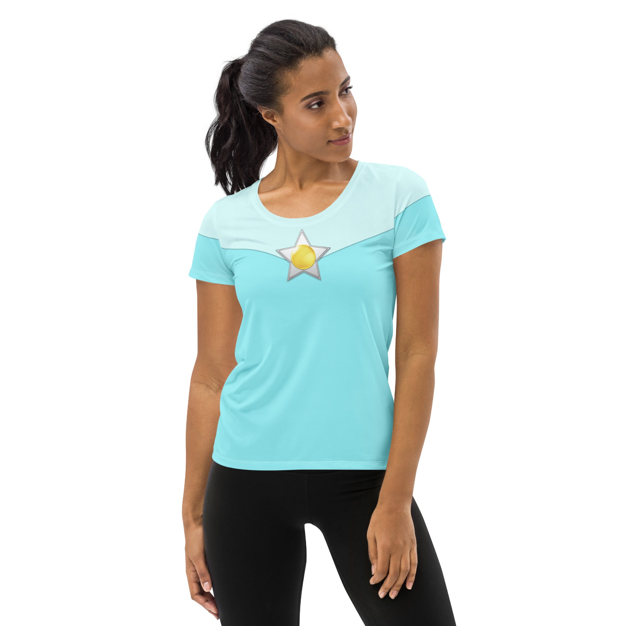 Mario Tennis Rosalina Cosplay Costume Dress with Crown Mario Tennis Rosalina Cosplay Costume Dress with Crown