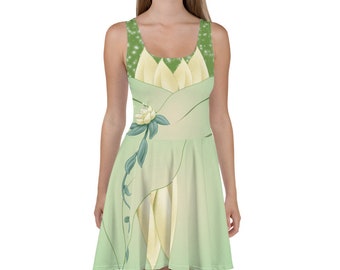 Tiana Inspired Skater Dress