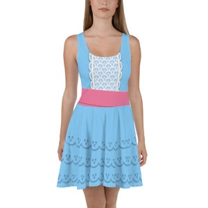 Bo Peep geïnspireerde skaterjurk